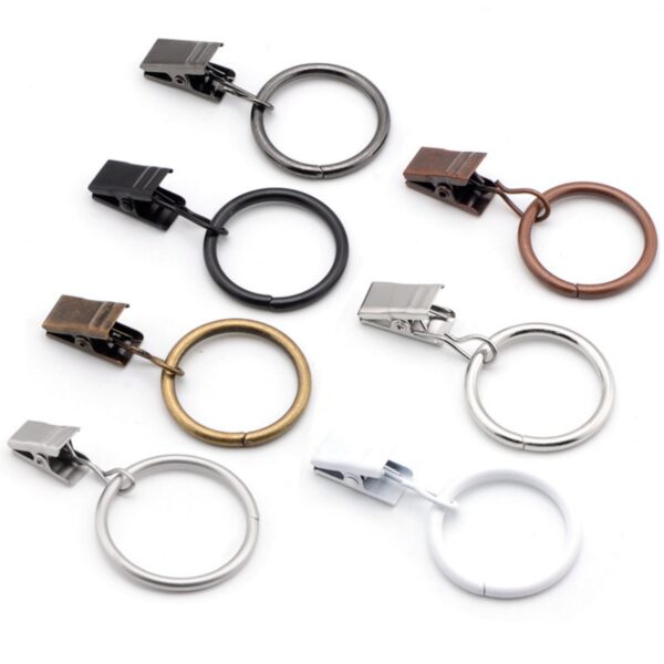 2.0 Inch Curtain Clip Ring Hooks Item No#30798 - Image 3