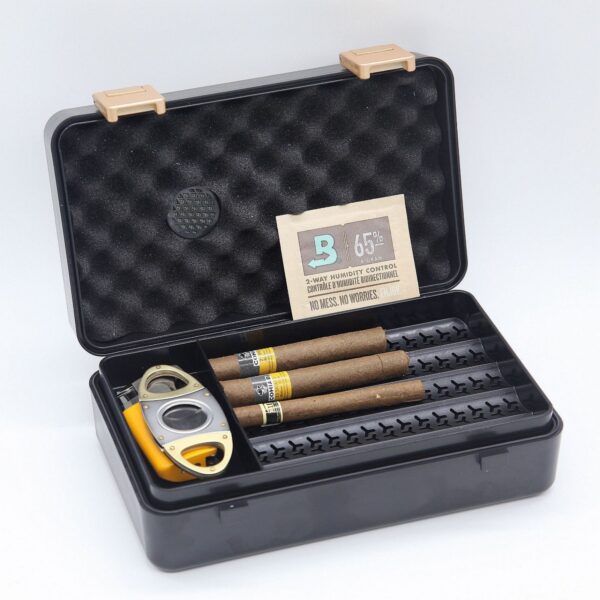 Travel Cigar Humidor Box Item No#30824 - Image 4