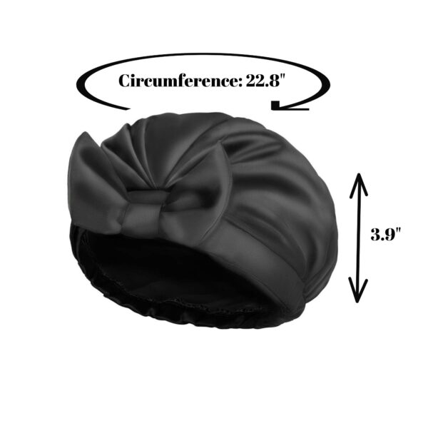 Solid Color Bow Shower Cap Item No#30846 - Image 3