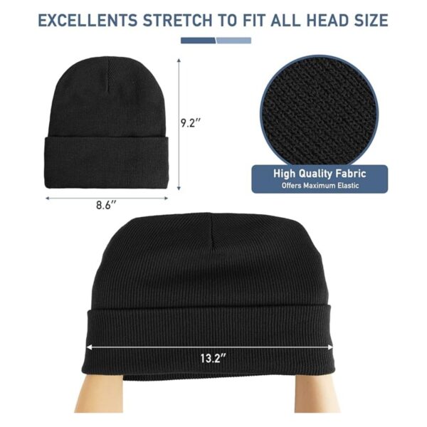 Beanie Knit Warm Winter Hat Item No#30848 - Image 3
