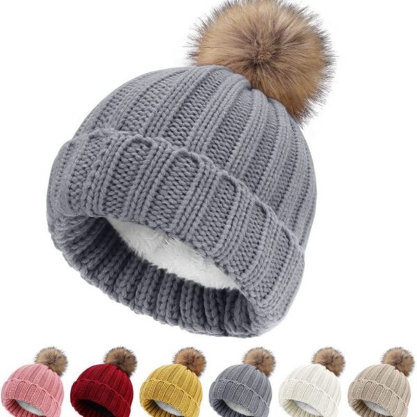 Satin Lined Winter Beanie Item No#30852 - Image 2