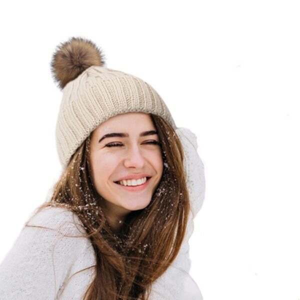 Satin Lined Winter Beanie Item No#30852 - Image 4