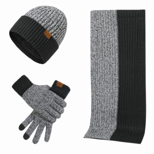 Unisex Fashion Warm Knitted Set Item No#30856