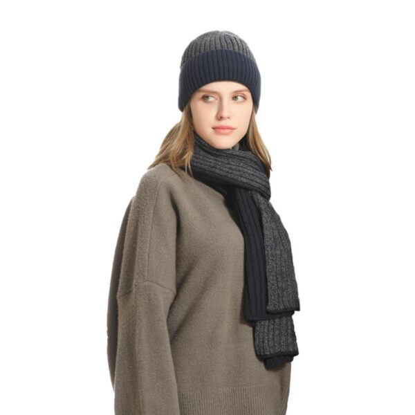 Unisex Fashion Warm Knitted Set Item No#30856 - Image 5