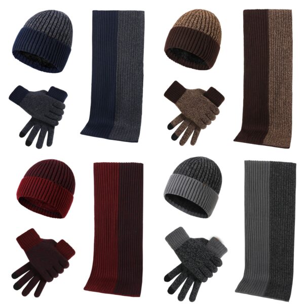 Unisex Fashion Warm Knitted Set Item No#30856 - Image 6