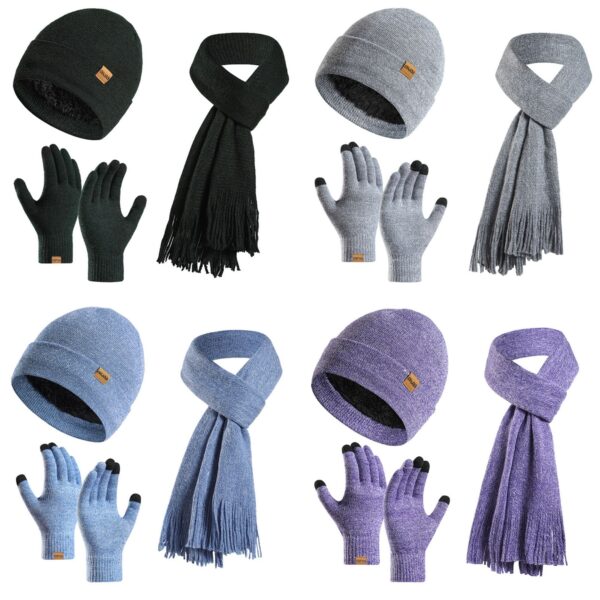 Winter Hat Scarf Gloves Set Item No#30857 - Image 6