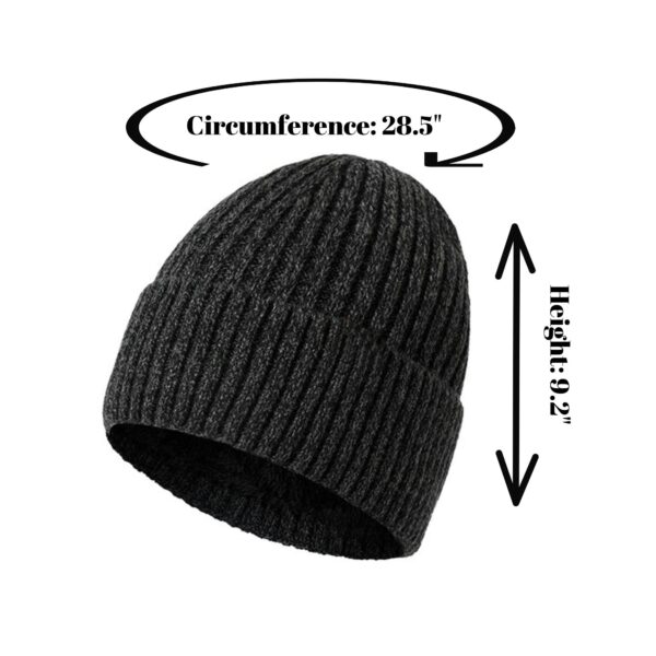 Knitted Winter Beanie Item No#30858 - Image 3