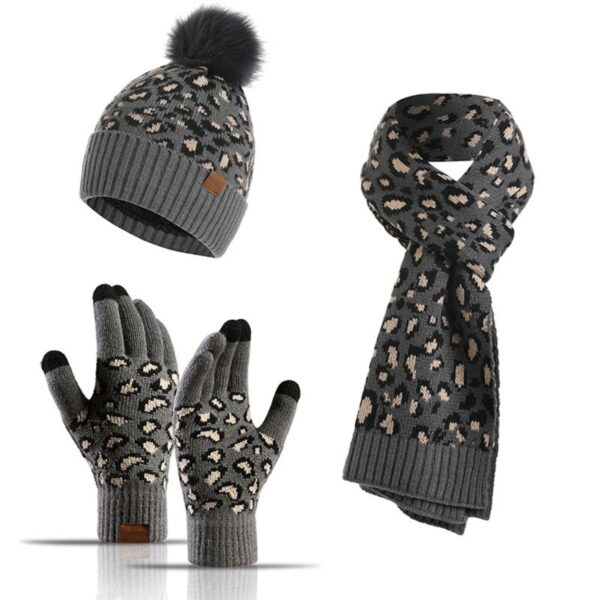 3 In 1 Winter Warm Set For Women Item No#30860 - Image 2