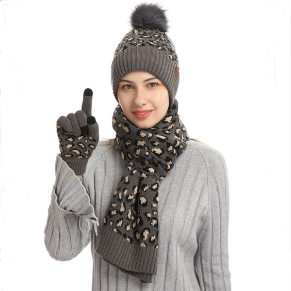 3 In 1 Winter Warm Set For Women Item No#30860 - Image 6