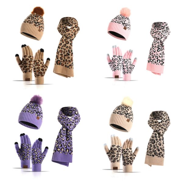 3 In 1 Winter Warm Set For Women Item No#30860 - Image 7