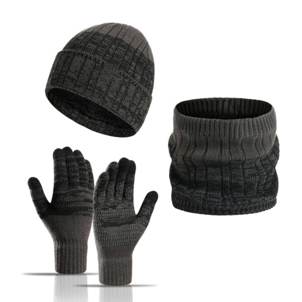 Winter Beanie Hat Glove Neck Gaiter Set Item No#30862 - Image 2