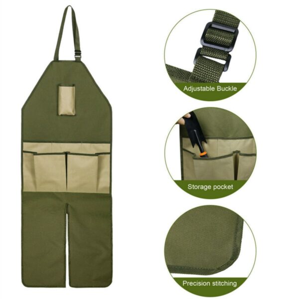 Gardening Apron With Multiple Pockets Item No#30865 - Image 4