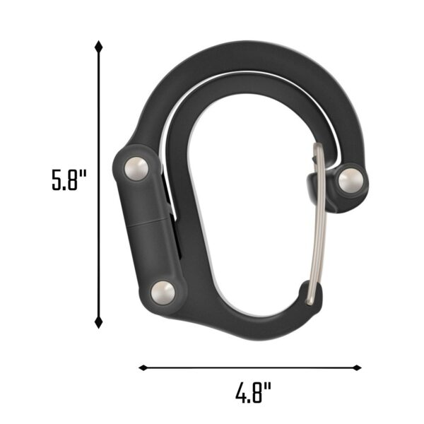 Matel Carabiner Clips Item No#30868 - Image 3