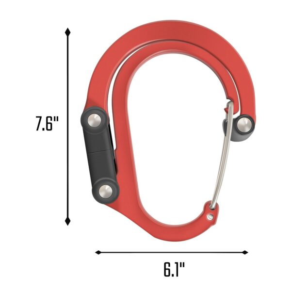 Matel Carabiner Clips Item No#30869 - Image 3