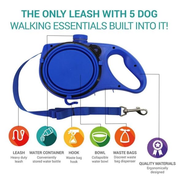3 In 1 Retractable Dog Leash Item No#30871 - Image 4