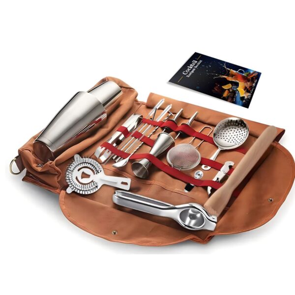 Professional 17-Piece Stainless Steel Bar Tool Set Item No#30877 - Image 4