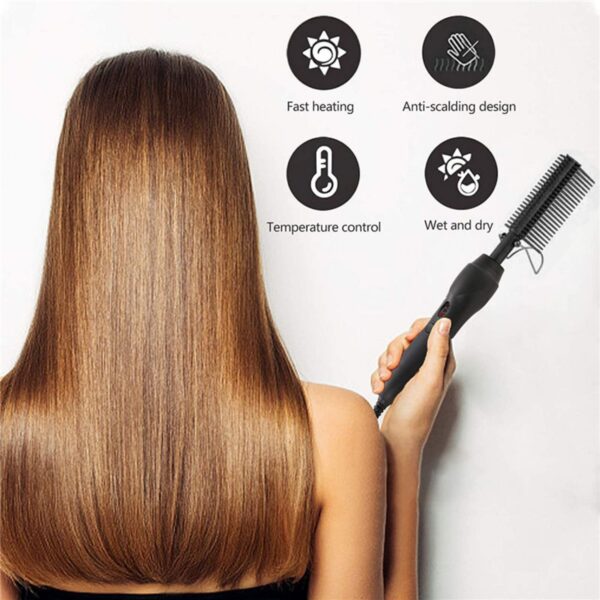Electric Hot Comb Hair Straightener Item No#30881 - Image 4