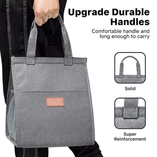 Insulated Lunch Tote Bag Item No#30883 - Image 4