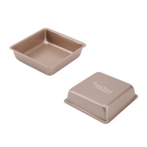 4 Inches Non-Stick Square Cake Pans Item No#30902