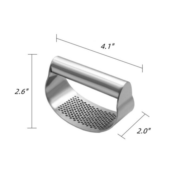 Stainless Steel Garlic Presser Item No#30904 - Image 3
