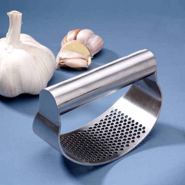 Stainless Steel Garlic Presser Item No#30904 - Image 4