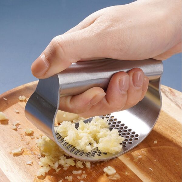 Stainless Steel Garlic Presser Item No#30904 - Image 6