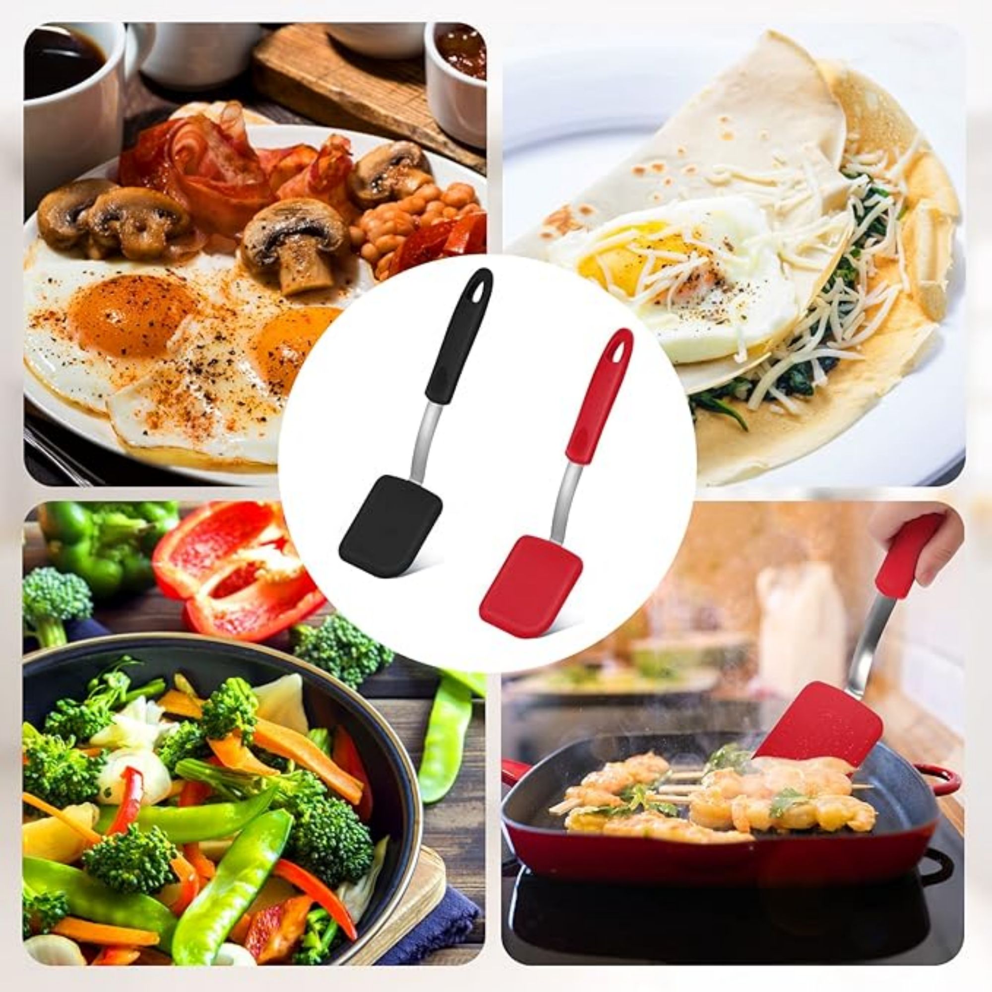 Mini Silicone Spatula Turner Item No#30907 - Image 5