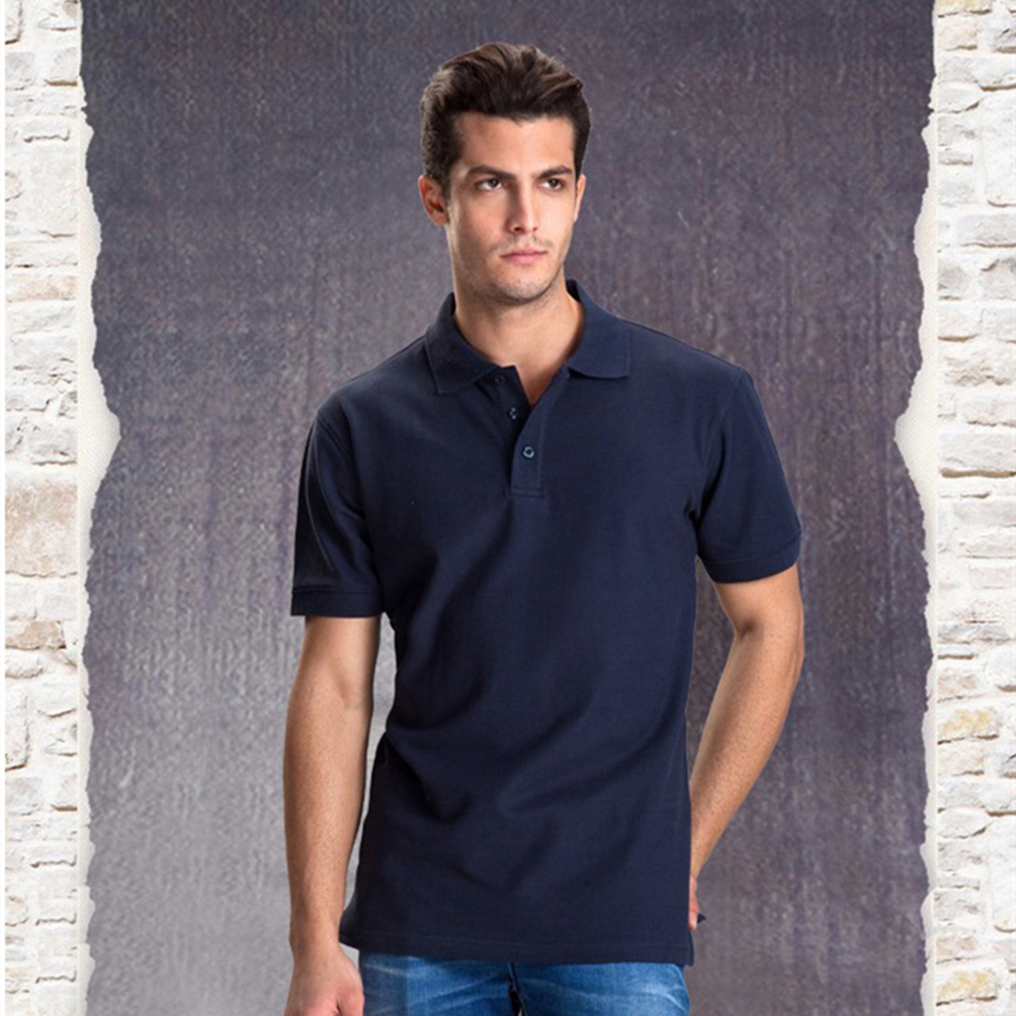 Men'S Classic Polo Shirt Item No#31001 - Image 2
