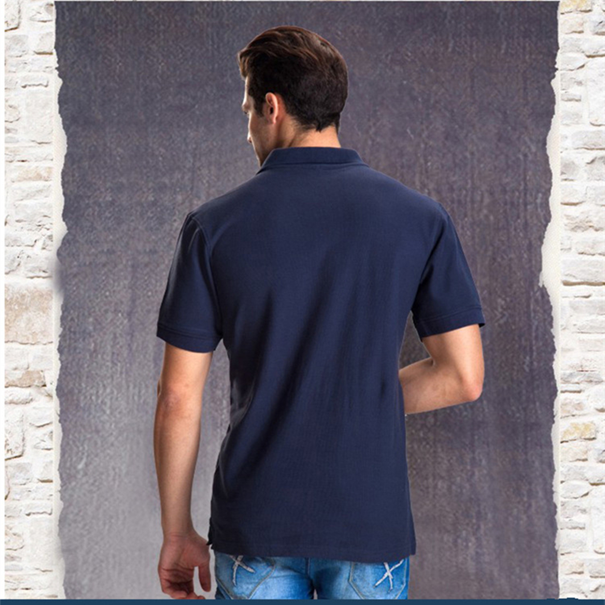 Men'S Classic Polo Shirt Item No#31001 - Image 3