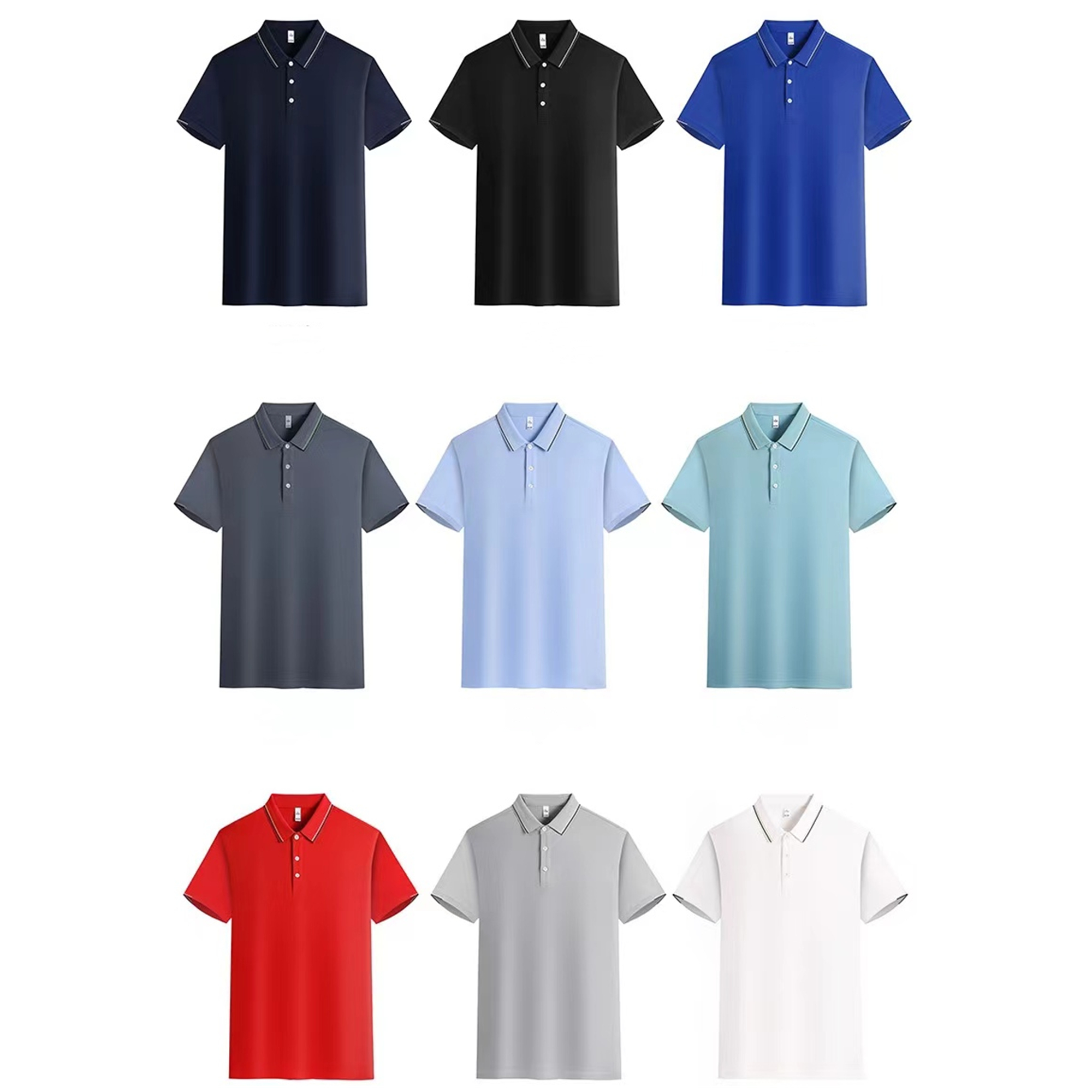 Unisex Short Sleeve Polo Shirts Item No#31007 - Image 2