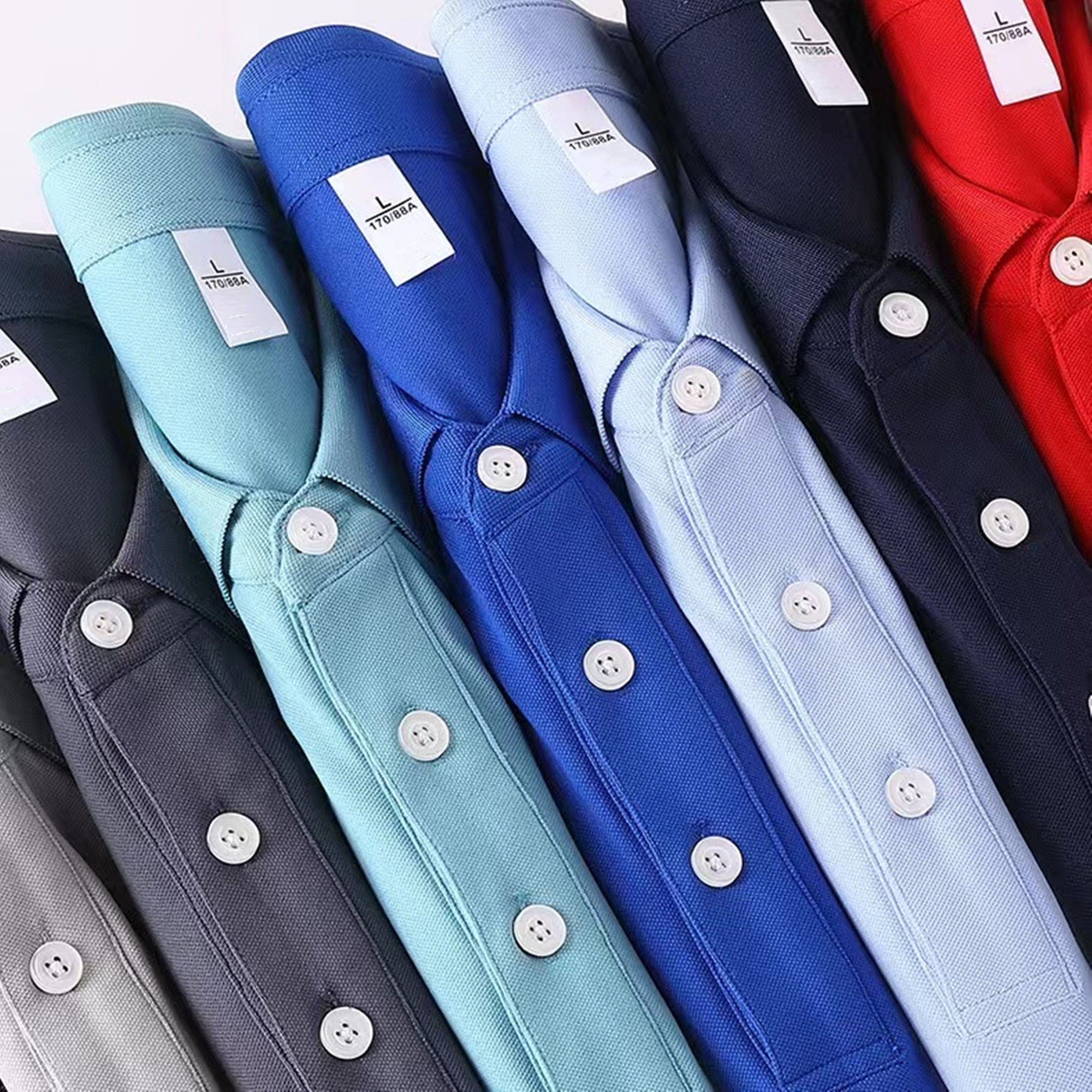 Unisex Short Sleeve Polo Shirts Item No#31007 - Image 3