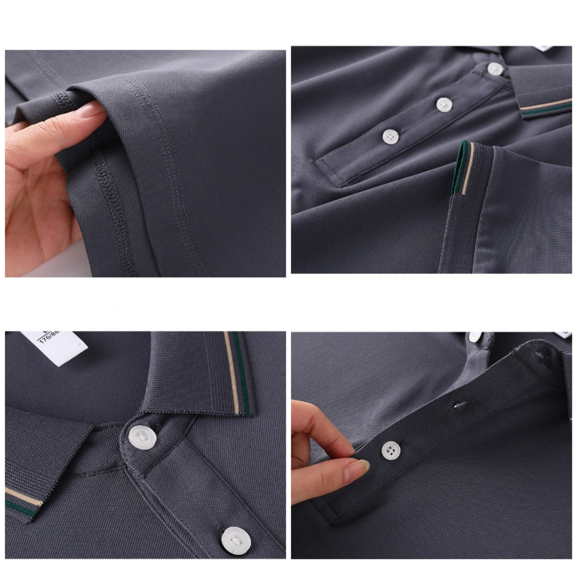 Unisex Short Sleeve Polo Shirts Item No#31007 - Image 4