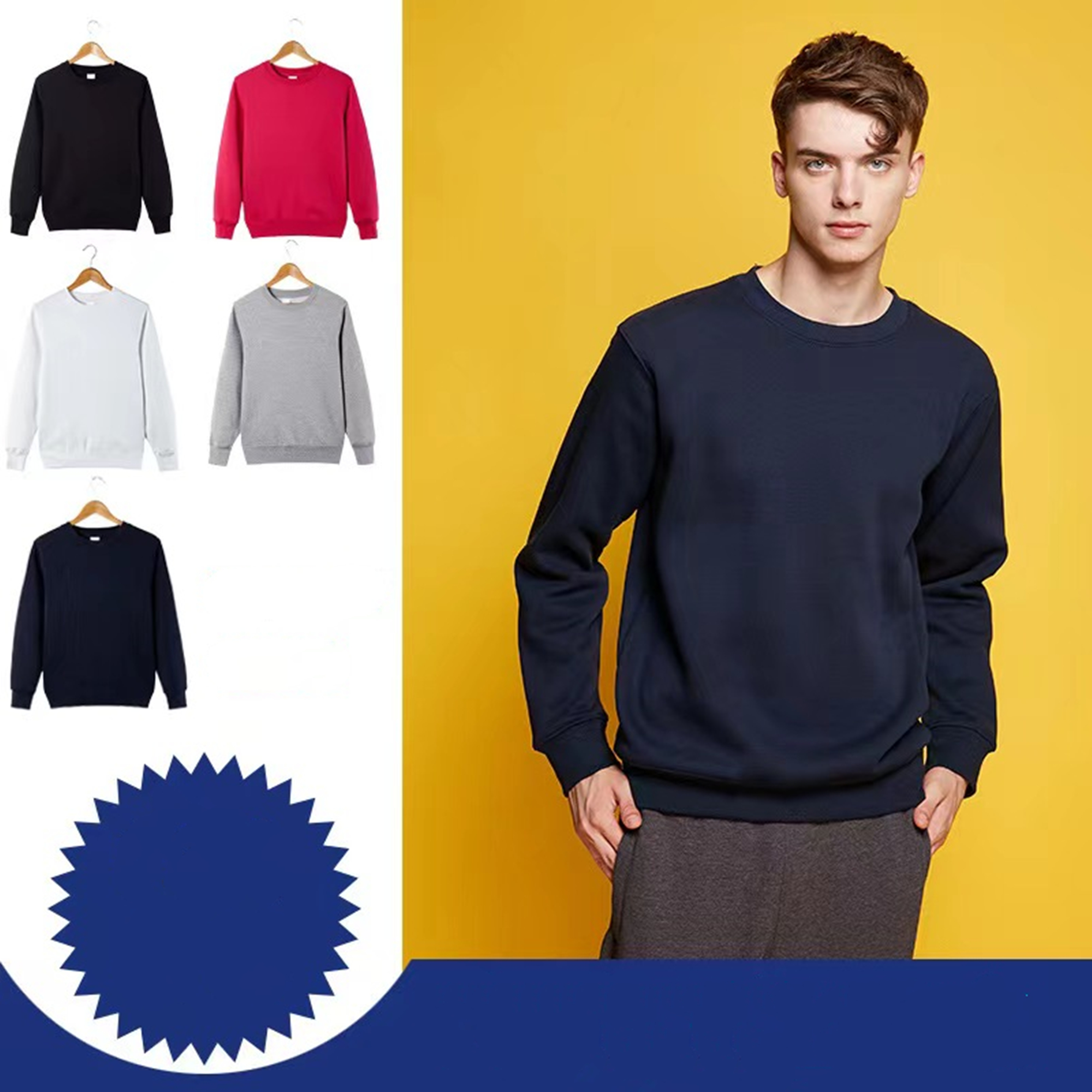 Classic Crewneck Sweatshirt Item No#31009 - Image 2