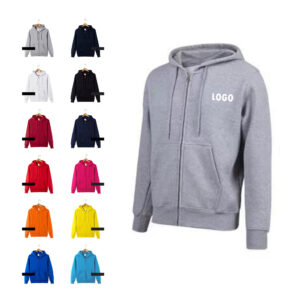 Full-Zip Hooded Fleece Sweatshirt Item No#31011