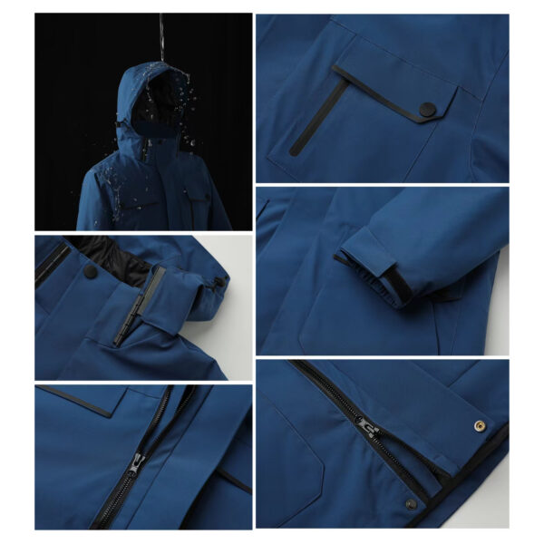 3-In-1 Waterproof Insulated Winter Jacket Item No#31012 - Image 3