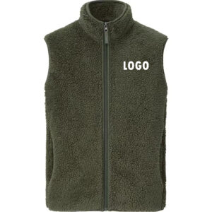 Men'S Full-Zip Polar Fleece Vest Item No#31014