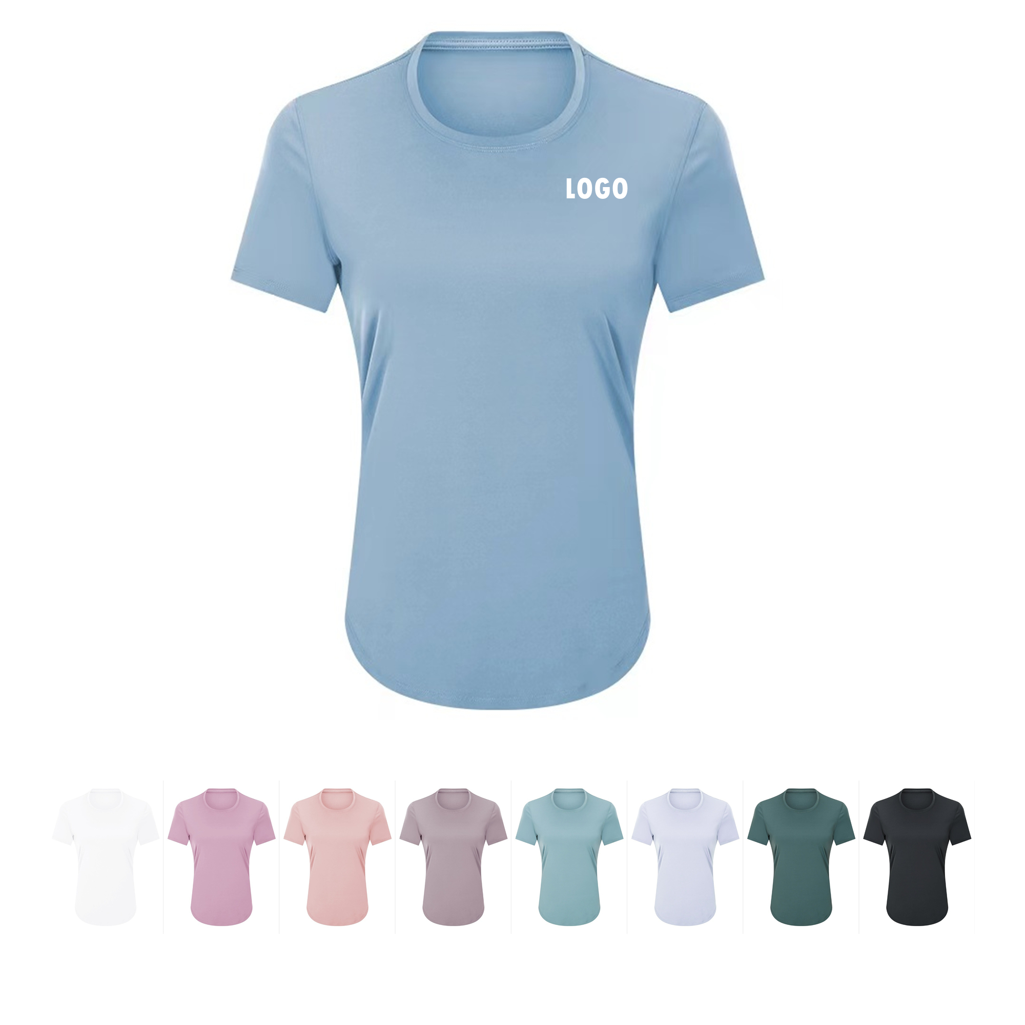 Short Sleeve Workout Tops For Women Item No#31023