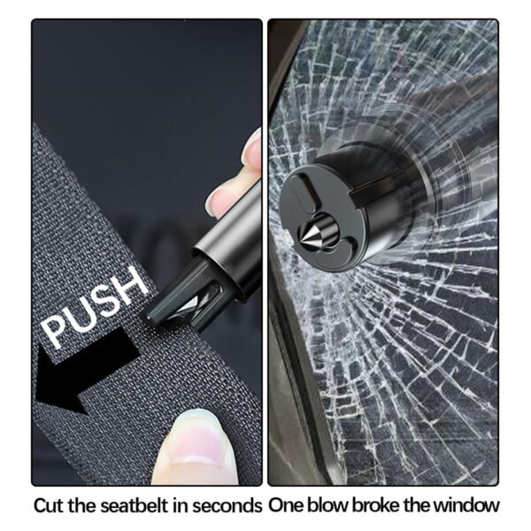 Car Window Breaker And Seatbelt Cutter Item No#31035 - Image 5