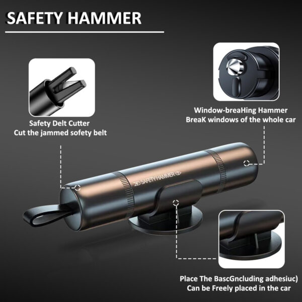 Car Safety Hammer For Emergency Escape Item No#31037 - Image 3