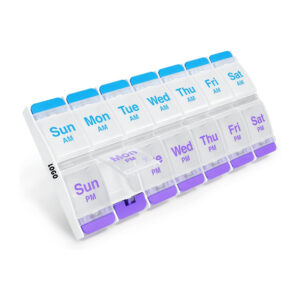 Push Button (7-Day) Pill Case Item No#31044