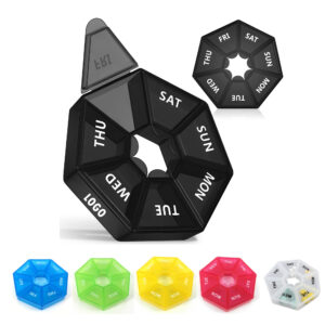 Portable Travel Pill Box Dispenser Item No#31047