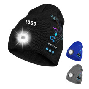 Cap With Headlamp And Built-In Speaker Item No#31049