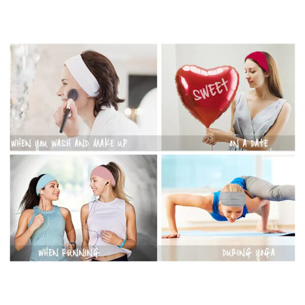 Elastic Headbands For Women Item No#31067 - Image 3