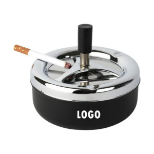 Round Push Down Cigarette Ashtray Item No#31089