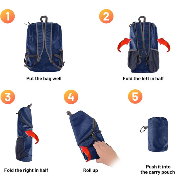Foldable Hiking Backpack For Travel Item No#31098 - Image 5