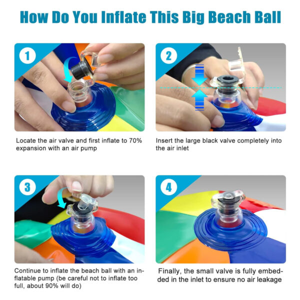 Colorful Beach Ball Item No#31099 - Image 4