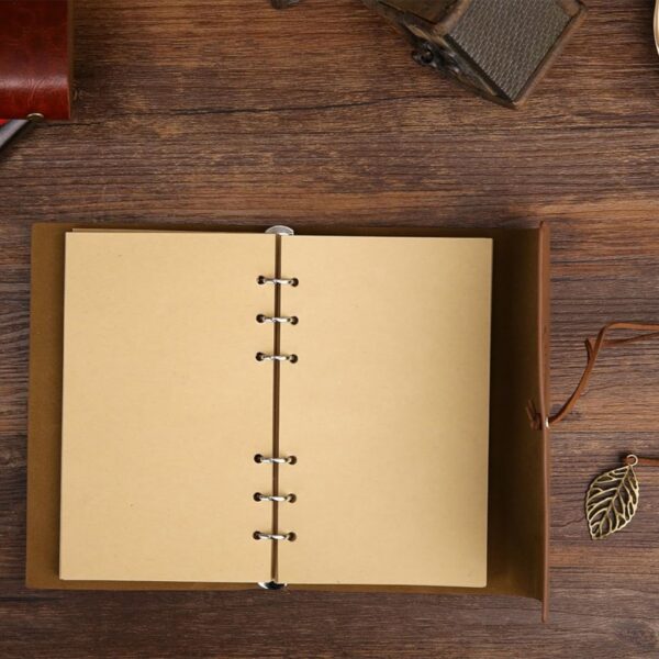 Leather Journal Notebook A6 Item No#31105 - Image 2