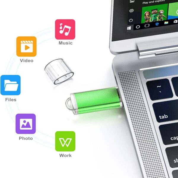 64Gb Usb Colorful Thumb Drive Item No#31114 - Image 5