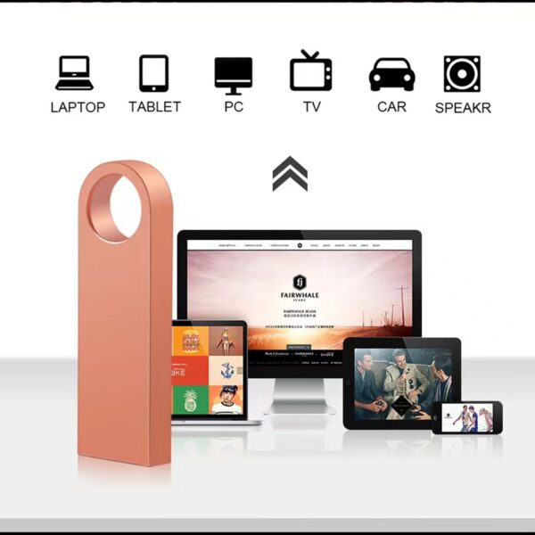 16Gb Metal Flash Drive Usb 2.0 Item No#31117 - Image 2