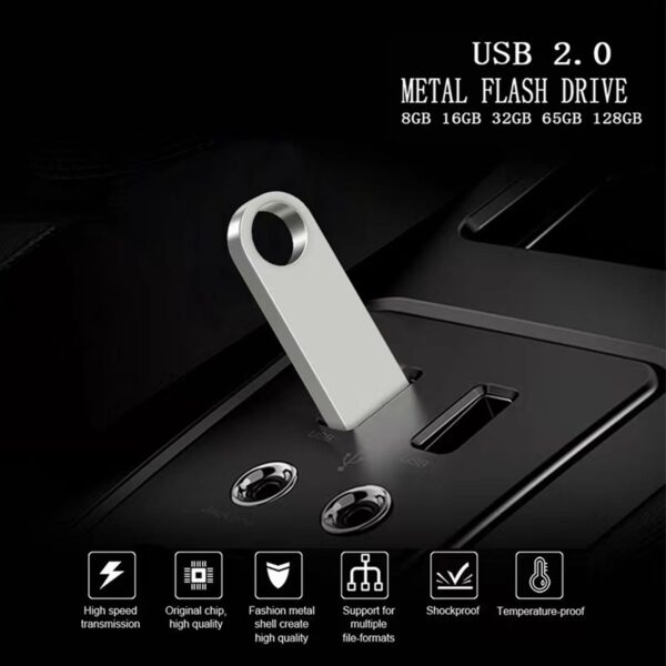 16Gb Metal Flash Drive Usb 2.0 Item No#31117 - Image 4